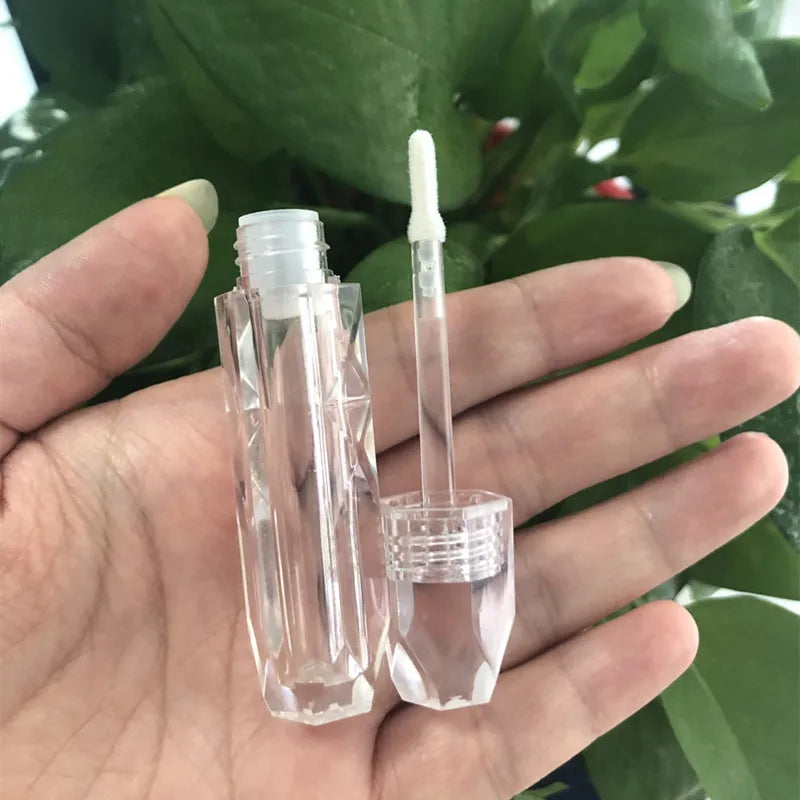 Cosmetic Packaging Latest Design Superior Quality Transparent Lipgloss Tube Lipstick Container