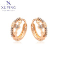 X001098887 XUPING Jewelry 18K Gold Plated Color Arrow Heart Huggie Women Earring