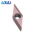 Alloy Diamond Shape Inner Hole Inserts VBGT16 VBGT1604 PVD Coating Turning Inserts Sizes VBGT160402 VBGT160404 OEM Customizable