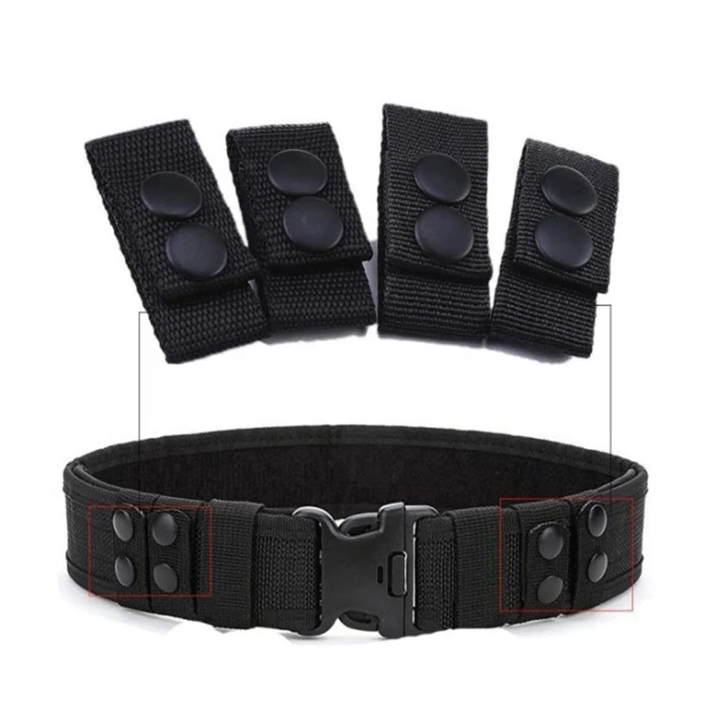 Wholesale Hot New Custom Double Snap Nylon Tactical Belt for Loop Holder Keeper Business & Promotional Gift