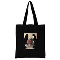 Custom Logo Printed Eco-Friendly Cotton Canvas Shopping Tote Bag Recycled Washable Single Shoulder Strap Letter Design for Gifts