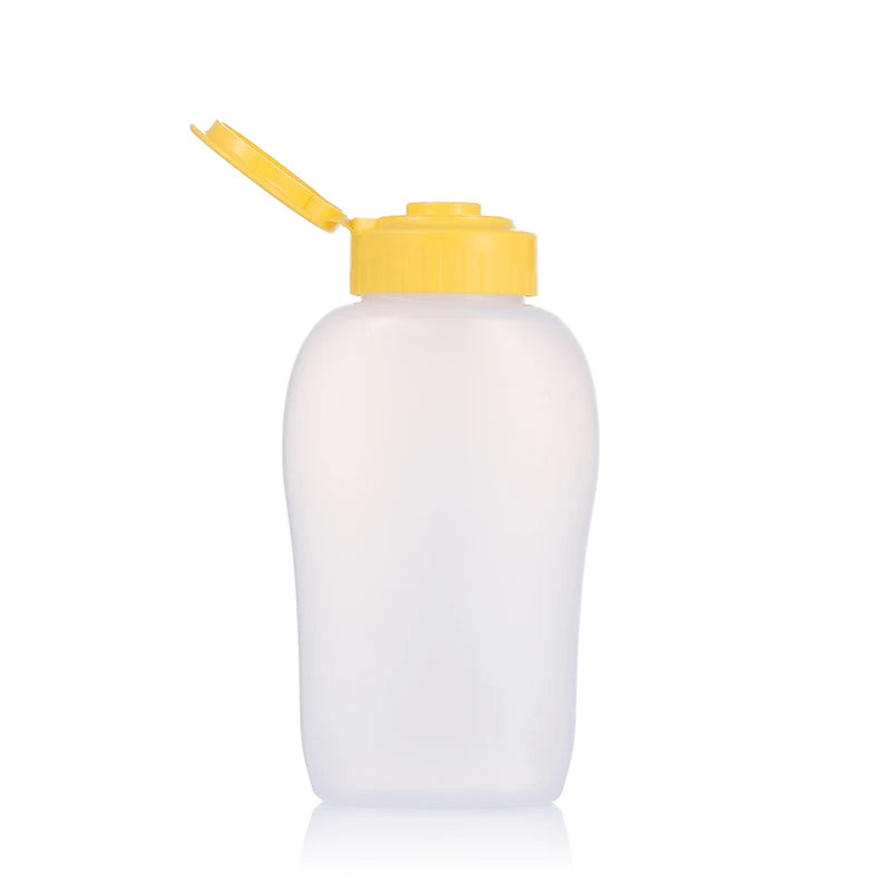 Food Grade 60ml/100ml/150ml/200ml/250ml Plastic Empty Jam Syrup Marmalade Storage Bottle With Screw Cap