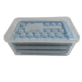 Small Round Ice Cubes Sphere Circle Ball Ice Trays for Freezer with Storage Box