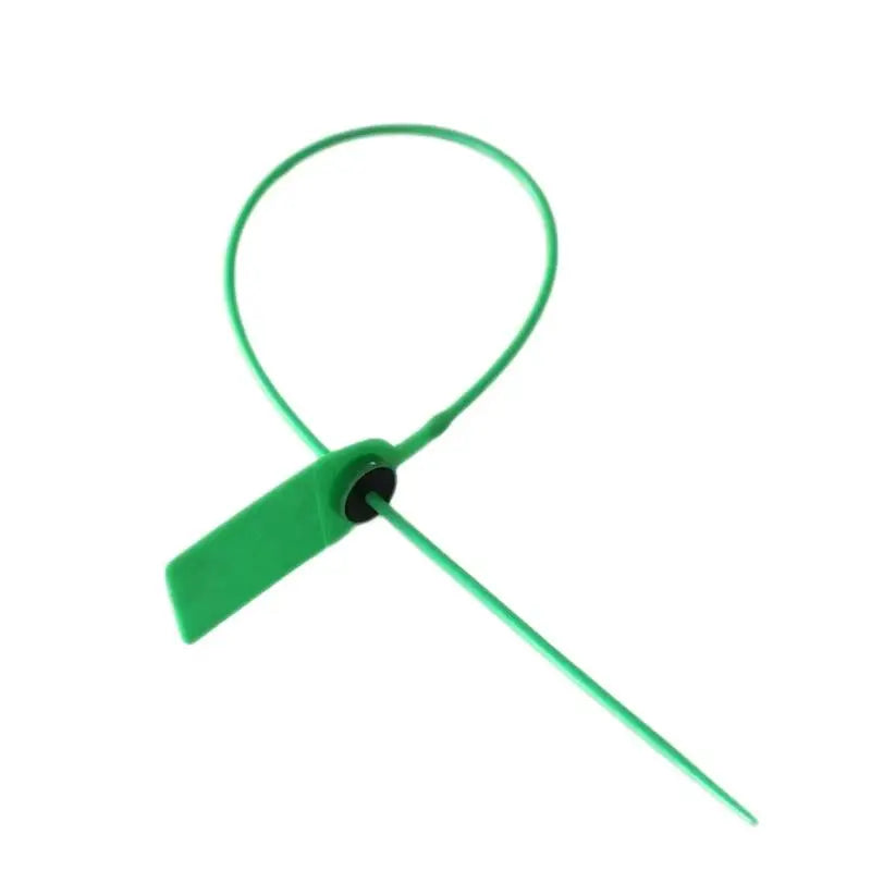 Manufacturer 400mm Custom Tamper Evident Shrinkable Tag Security Adjustable Plastic Seal Heavy Duty Plastic Seals