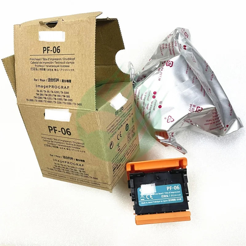 Japan 99% Original New PF 06 Printhead for Canon PF-06 Print Head TM-200 TM-300 TM-305 TM-5200 TM-5205 TM-5300 PF06 Printer Head