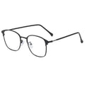 2024 Unisex Classic Square Metal Photochromic Anti-Blue Light Glasses
