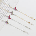 Colorful Glasses Chain Beaded Metal Butterfly Eyeglass Strap for Men Sunglasses Gold Eyeglasses Chain Holders Around Neck MegaBDM