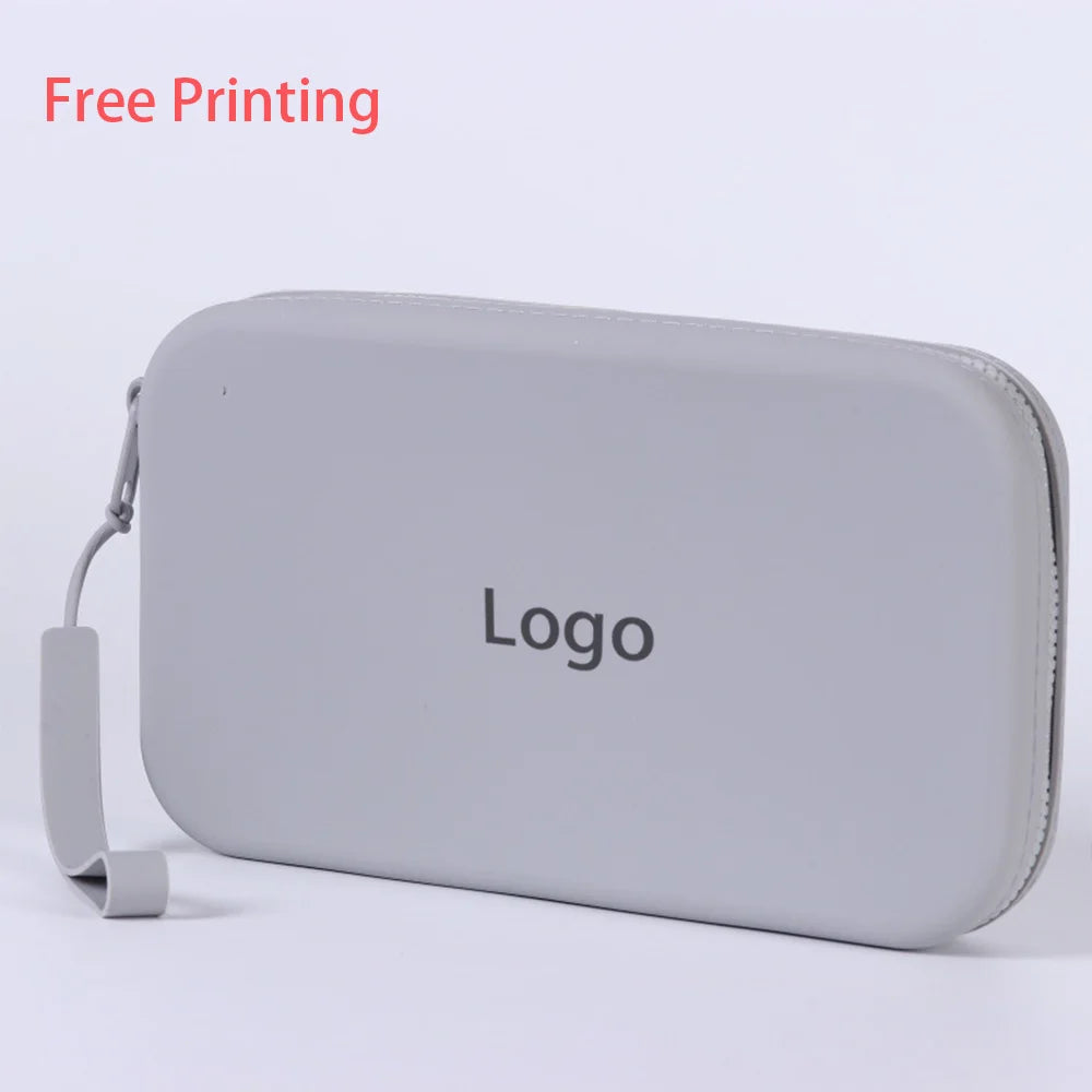 Large Capacity Silicone Zipper Coin Purse | Customizable Logo & Detachable Strap for Daily Storage