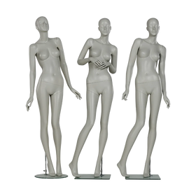 New Design Fashion Full Body Tte Mannequins En Cheveux Showroom Mannequin Women Clothing Transparent Body Torso Mannequin