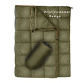 Wholesale Down Camping Blanket Outdoor Camping Blanket Camping Blanket Waterproof Fold Portable Moisture-Proof Pad Custom Logo