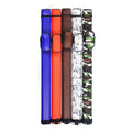 Random Color Delivery 1/2 Pu Leather Billiard Oval Cue Bag for Club Pool Table Game Different Design for Sale