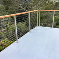 YL METAL Wire Balustrade Top Mounted Cable Railing Cable Railing Outdoor Railing Balustrade