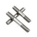 Rolled Steel Flanged Double End Studs Bolts M2-M16 Zinc Plated ISO/CE Certified Weier Brand Dongguan China for Construction