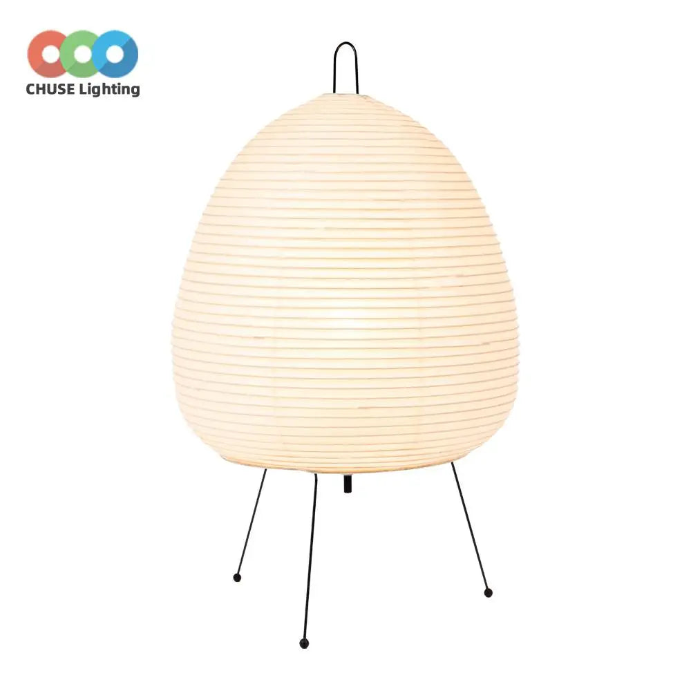 Chuse Japanese Style Paper Art Table Light Modern Lamp Desk Lamp for Indoor Decoration