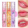 Wholesale Fruit-flavored Moisturizing Lip Oil Color-Changing Hydrating Lip Gloss Mineral Transparent Lip Gloss