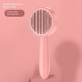Cat Brush Pet Comb Self Cleaning Slicker Brush Remove Hair Grooming Brush Pet Dematting Comb Beauty Slicker Dog Comb