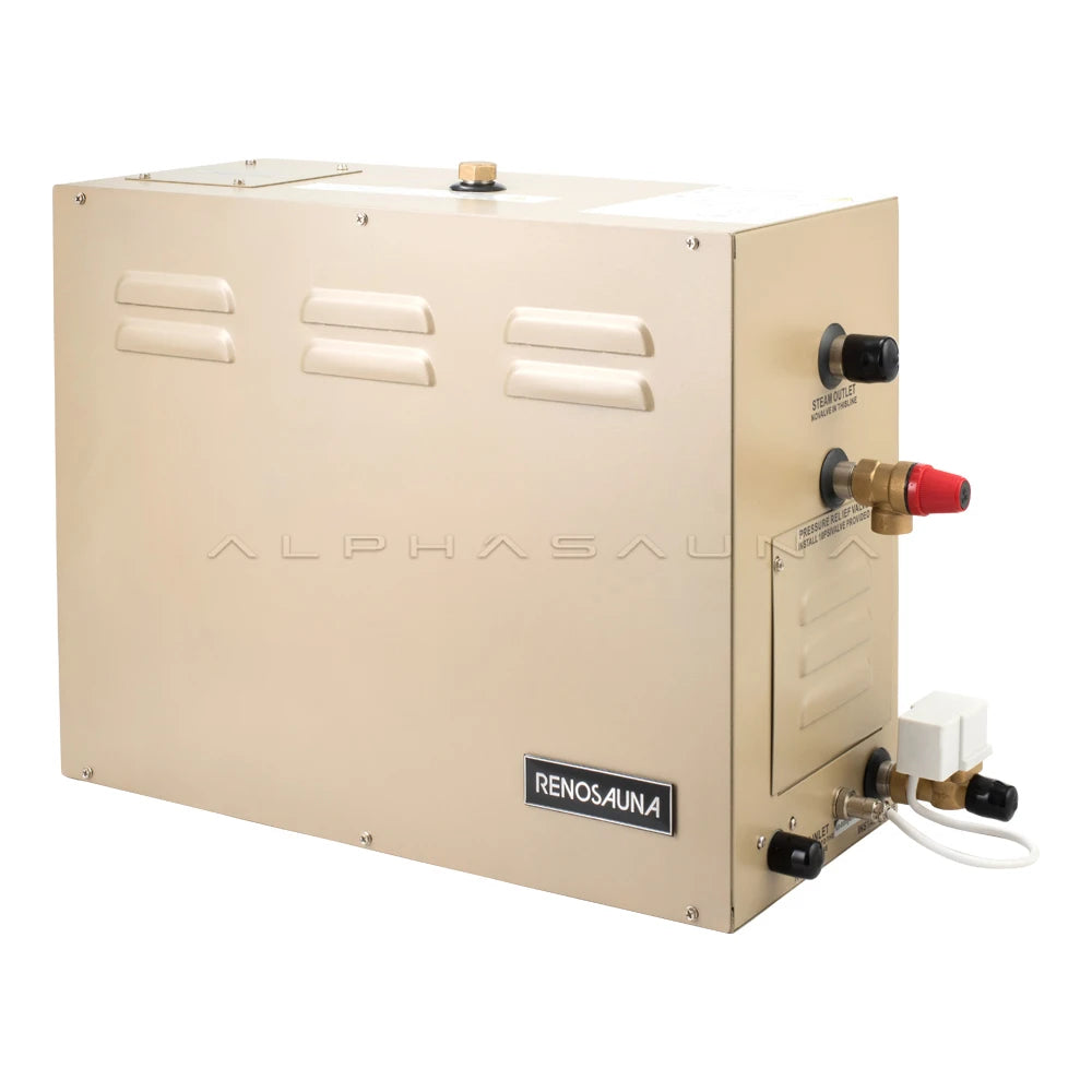 Modern Wet Steam Sauna Steam Generator Kit with Stainless Steel and Touch Control Panel 8kw Electric