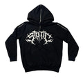 DENIMGUYS Manufacturer Wholesale Men's Hoddies Custom Embroidered Oversized Men Heavyweight 450gsm Cotton Zipper up Hoodie