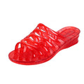 Women's Best Selling Crystal Slope Heel Sandals Anti Slip Quick Dry Women's Casual Shoes Convenient Ladies' Anti Slip Slippers