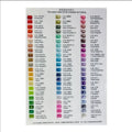 HanYu 66 Colors Crushed Ice Cubic Zirconia 5A CZ Stone Sample Reference Crushed Ice CZ Gemstone Color Chart
