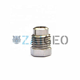 Waterjet Industrial Cleaning Nozzle Water Blasting Nozzle Silvery Waterjet Spray Thread 7/16 Waterjetting Sapphire Insert Nozzle