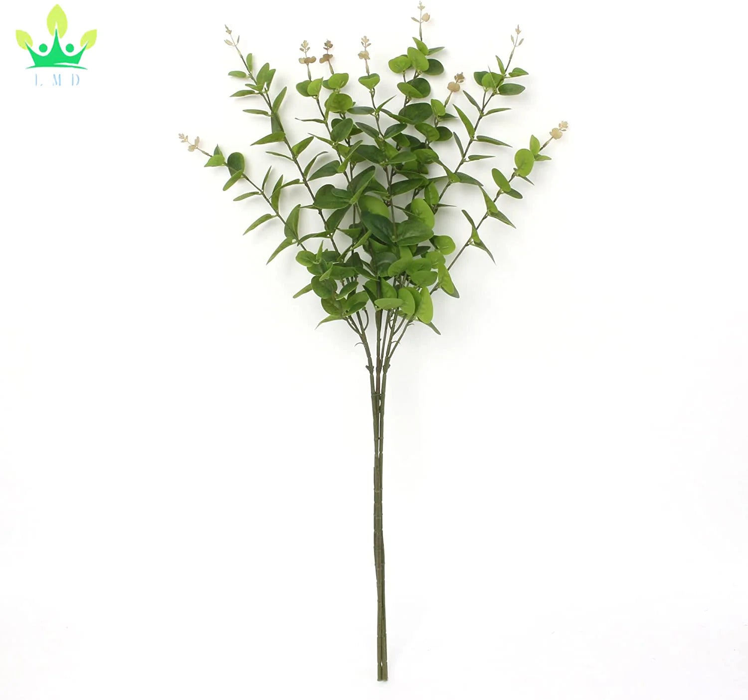 Artificial Eucalyptus with Leaves Branches Artificial Eucalyptus Stems Faux Greenery for Wedding Home Table Holiday