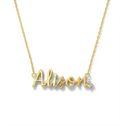 Sweet Stunning Custom 925 Silver 18K Gold Rhodium Plated Fine Fashion Diamond Necklace with Zircon for Weddings