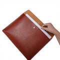 EEGO Office Supply Portfolio Case Custom Conference Presentation Business A4 Pu Leather File Folder with Custom Logo Custom Size