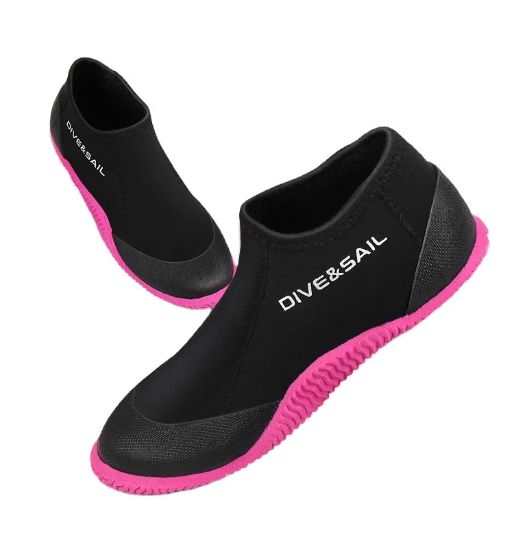 Quick Dry Non-slip Neoprene 3mm Seaside Water Sport Beach Swimming Aqua Shoes Pool Walking Swim Snorkeling Diving Surfing Water