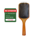 Wood Airbag Brush Beech Wood HairBrush Paddle Cushion Hair Loss Massage Hair Brushes Comb Scalp Hair Care Healthy Wood Brush