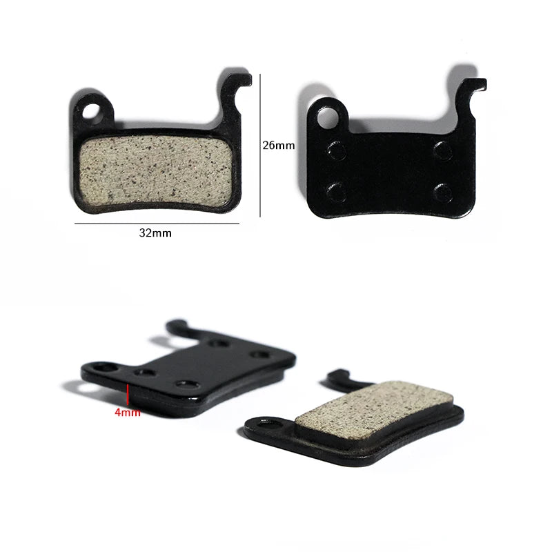 2pcs M365 & Mi 3 Electric Scooter Rear Wheel Brake Pads Full Hydraulic Semi Oil Disc Braking Accessories for Scooter Parts