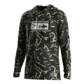 Durable Cooling Fabric Men's UPF 50 Performance Fishing Shirt Cooling Hoodie Long Sleeve Shirt for Fishing Enthusiast