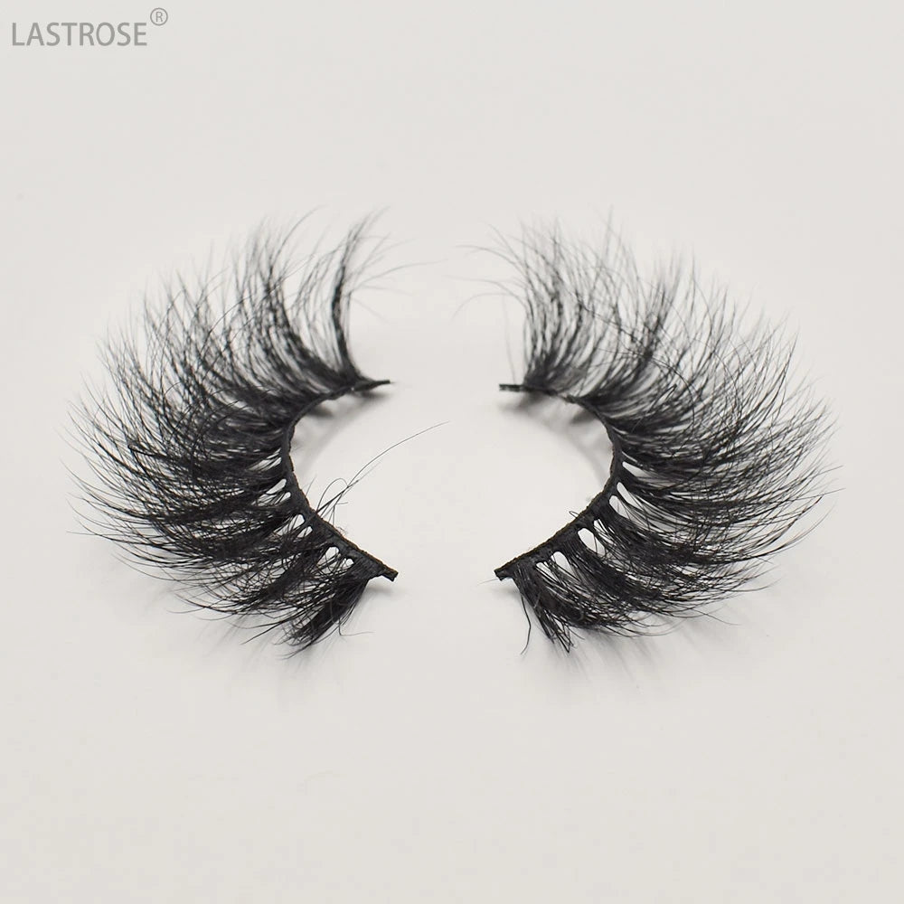 100% Handmade Real Mink Eyelashes Dramatic 25mm False Eyelashes Wholesale Vendor with Private Label Case