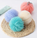 Soft Mesh Bath Sponge Balls Body Skin Exfoliating Scrubbers Nylon Cleaner Brush Shower Bath Ball Bathroom Accessories