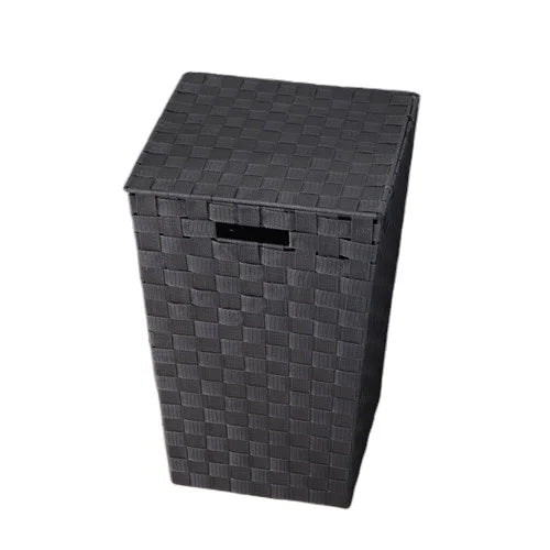 2026 Hot Sale Large Capacity Nylon Woven Laundry Basket with Lids Home Use for Bedroom Storage Hot Sale Product