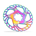 Wholesale Factory Bicycle 140/160mm Colorful Disc Brake Rotor 6 Bolts Rotor for Road Bike Mountain Bike MTB BMX E Bicycle Brake