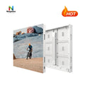 OEM 960*960mm Outdoor IP66 Waterproof Cabinet LED Display Screen HDR10+ 5500nits Brightness 4.44mm Pixel Pitch Novastar System