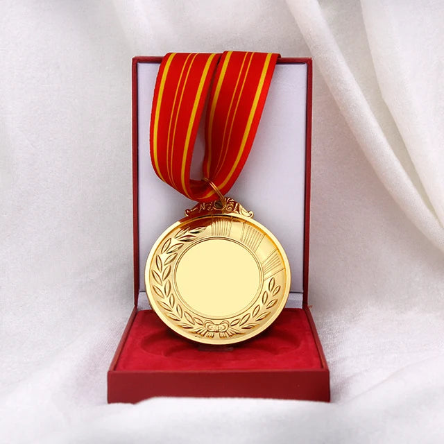 Retail Cheap Sports Medal Existing Mold add customer logo  Award Souvenirs Blank Medallion and Trophy