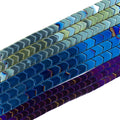 Best Selling Art Crafts Natural Hematite Ore Blue Coated Hematite Arrow Shape Beads Strand Hematite Stone Price