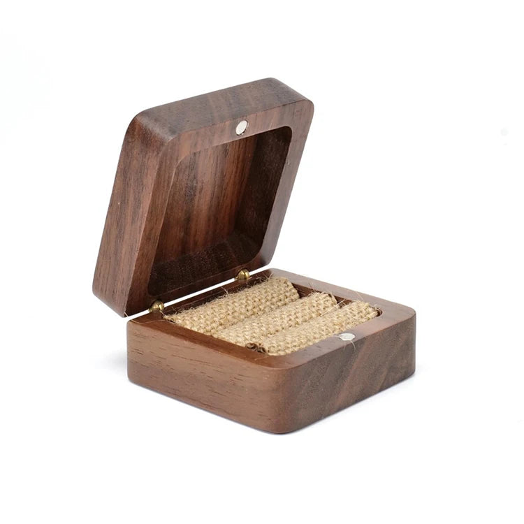 Luxurious Wooden Handicraft Box Jewelry Packaging Display Case