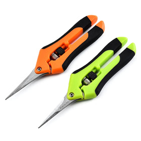 Straight Blade Pruning Hand Pruner Cutter Grape Fruit Picking Weed Leaf Household Potted Branches Scissor Garden Pruning Shears