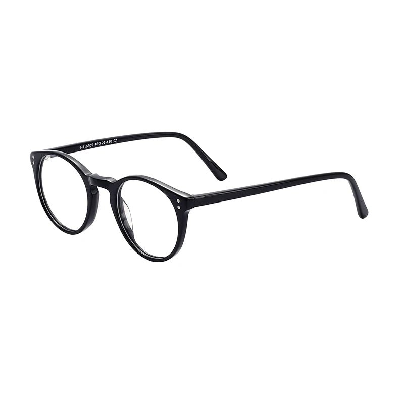 High-End Italy Acetate Diamond Face Shape Optical Prescription Eyeglasses Frame Men's Myopia Glasses Eyewear