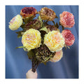 Eternal Life 2 Over-glue Peony  Decoration Mariage Artificial Flowers Decorative