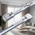 Universal Motorized Curtain Rail Works With WiFi Zigbee Motors Automatic Electric Track for Living Room Heavy Duty Aluminum