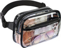 Custom Bulk Best EDC Pvc Clear Transparent Fanny Pack for Women Girl
