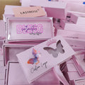 Private Label Eyelashes Packaging square Marble Gift Lash Boxes for Mink Eyelashes Natural False Lash Box Private Labels