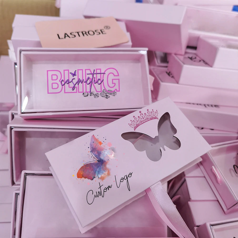 Private Label Eyelashes Packaging square Marble Gift Lash Boxes for Mink Eyelashes Natural False Lash Box Private Labels