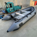 Wholesale PVC Inflatable Boat Aluminium Floor Fishing Boat Lightweight Rubber Rescue Boat