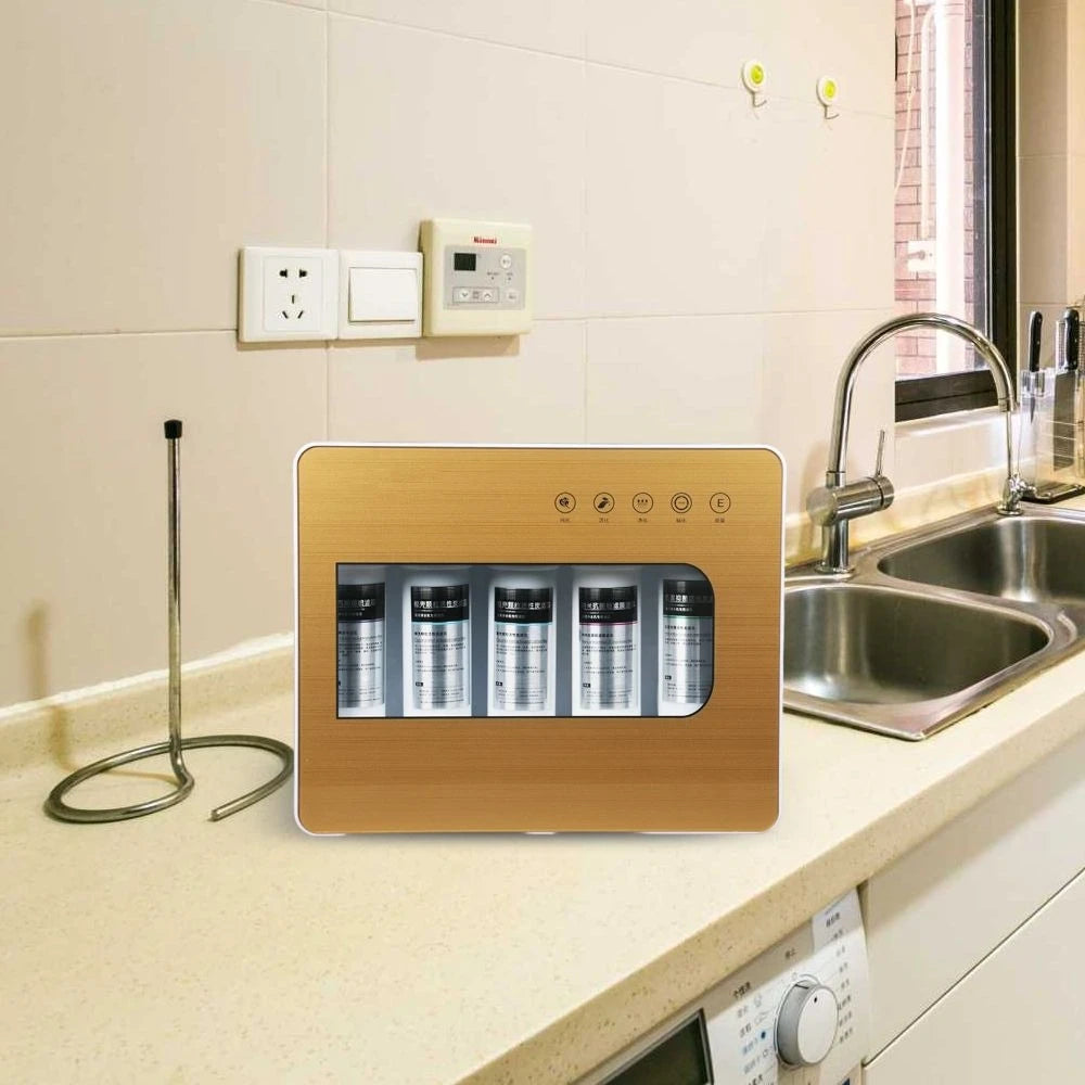 Vamia  Household Convenient Drinking Water Filtration System 5-level Activated Carbon Filtration Water Purifier