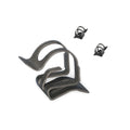 Dongguan Factory Custom Metal Spring Steel Black Oxided Cable Clips Cable Clips Magnetic